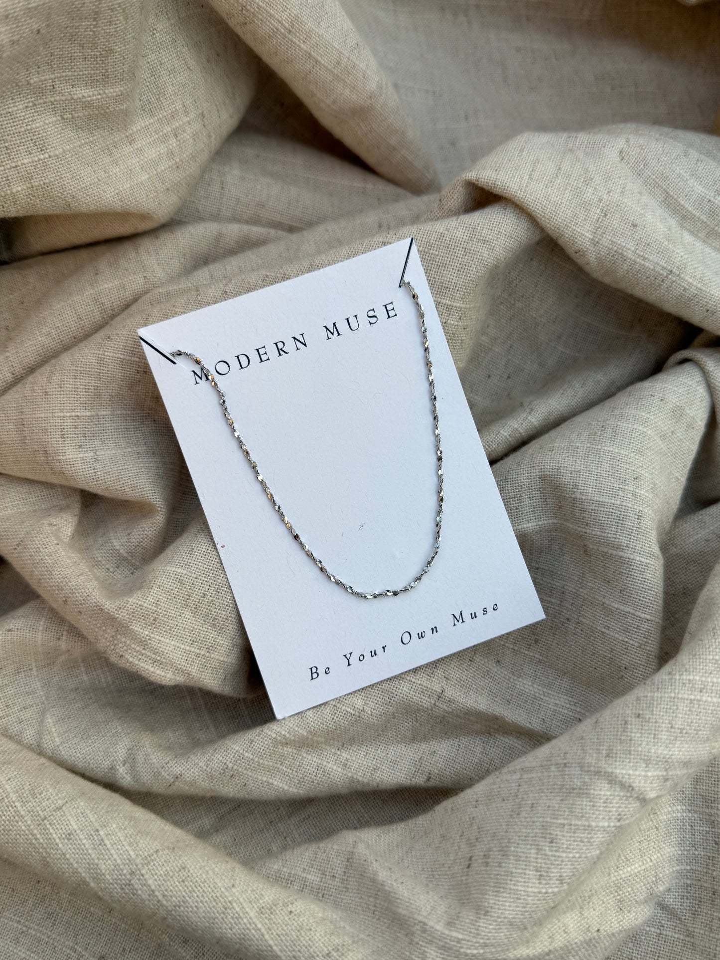 Starry Silver Necklace