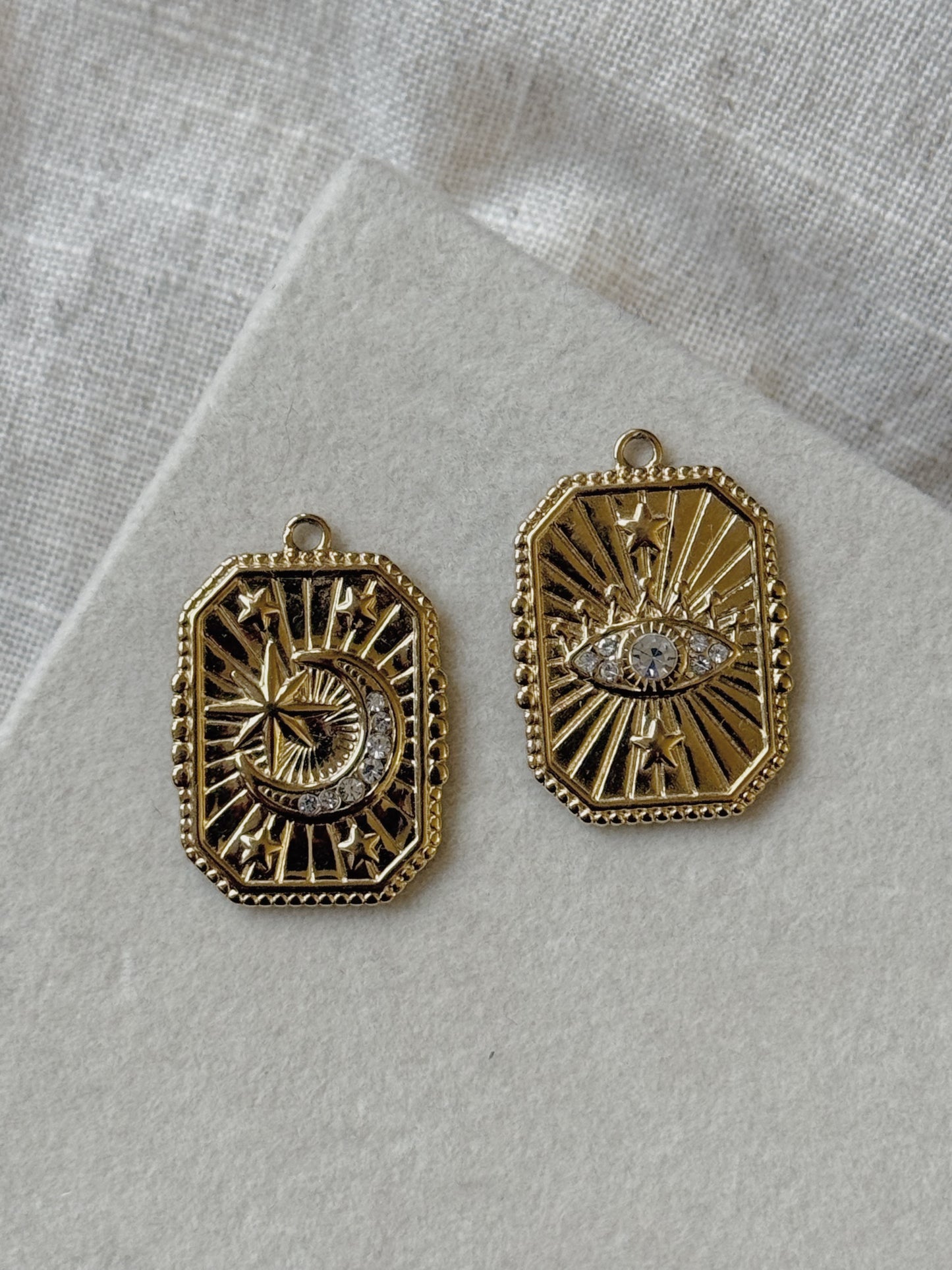 Bold Star & Eye Charms