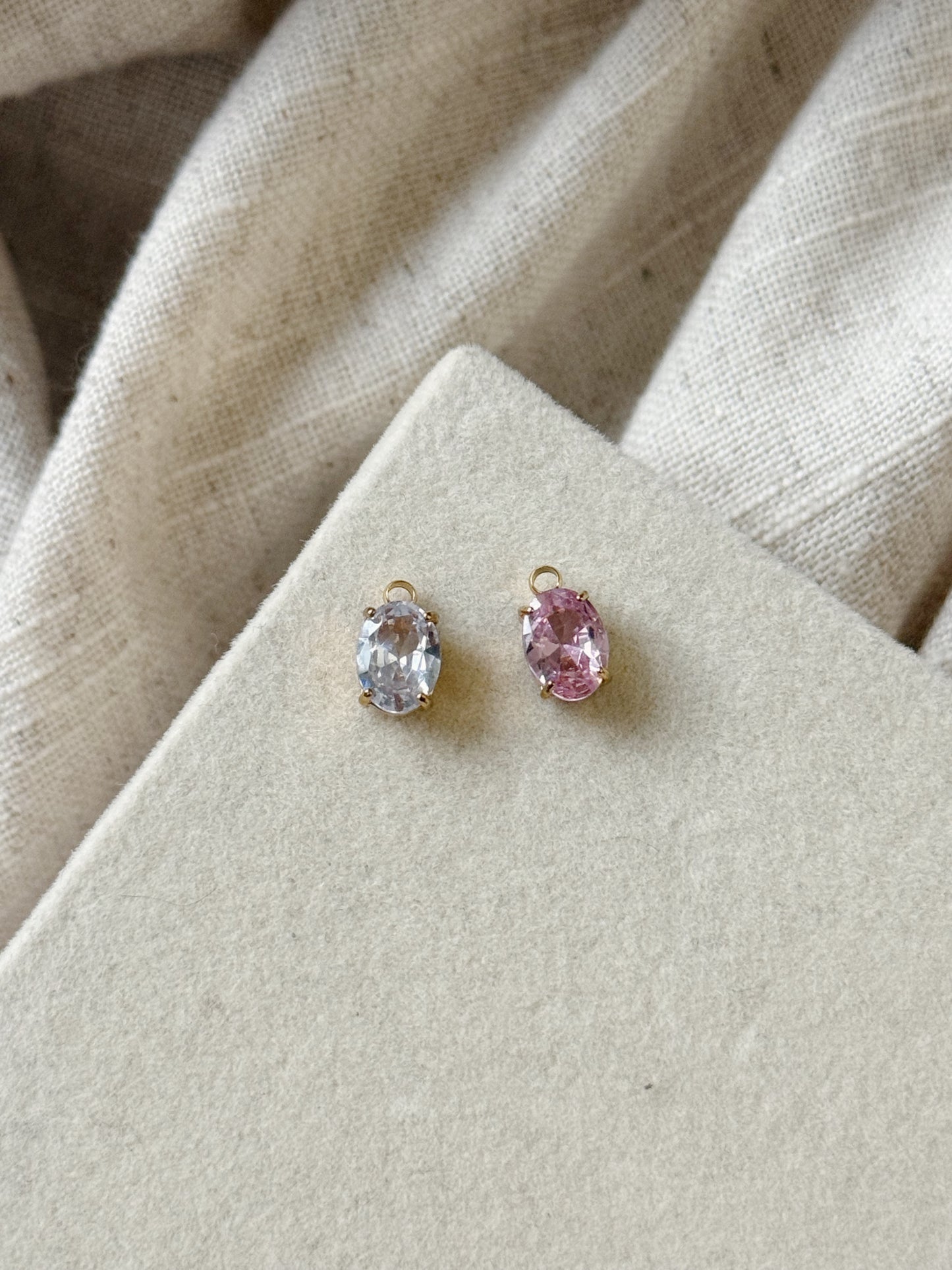 Round Gem Charm