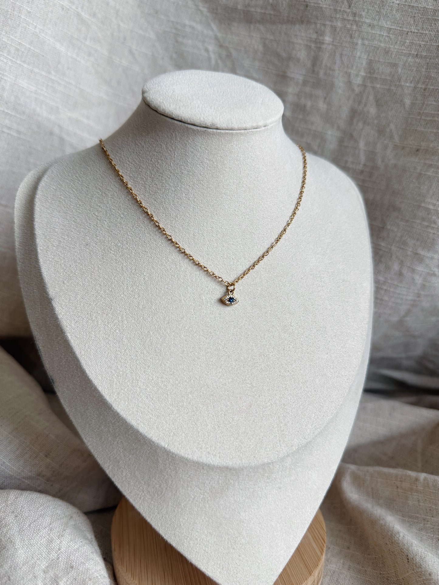 Dainty Evil Eye Necklace