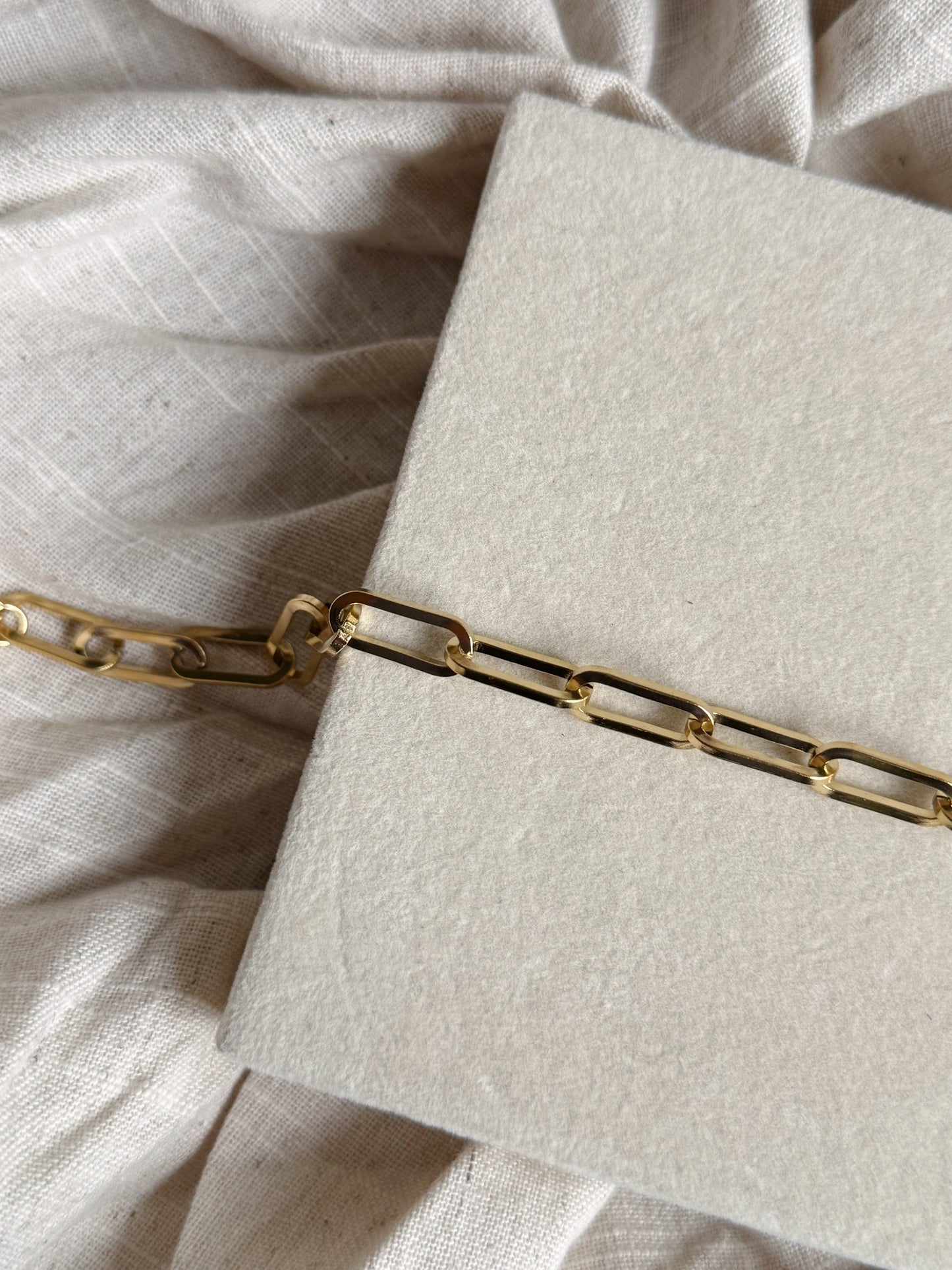 Bold Paperclip Necklace