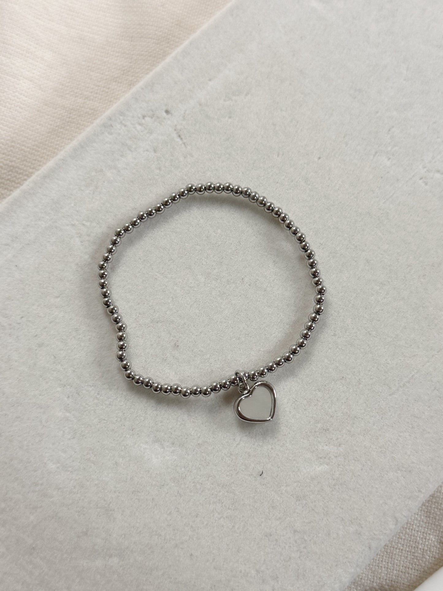 Silver Lovey Bracelet