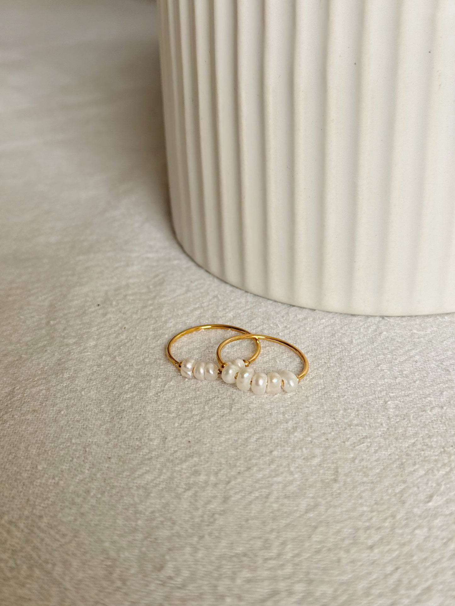 Minimal Pearl Ring