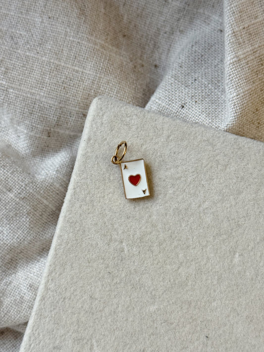 Mini Card Charm