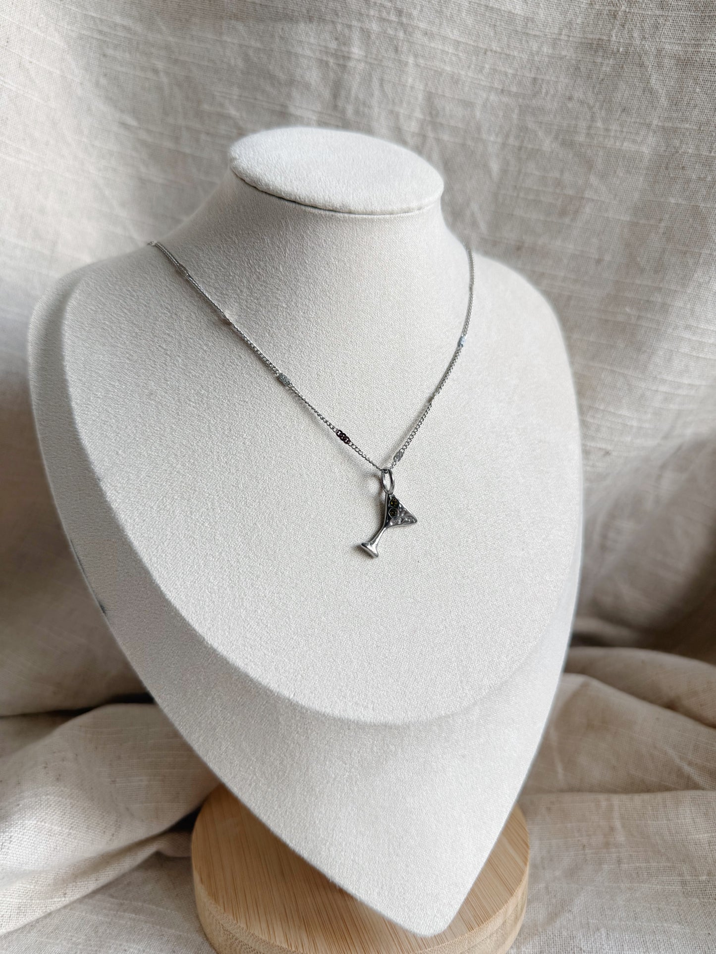 Martini Necklace