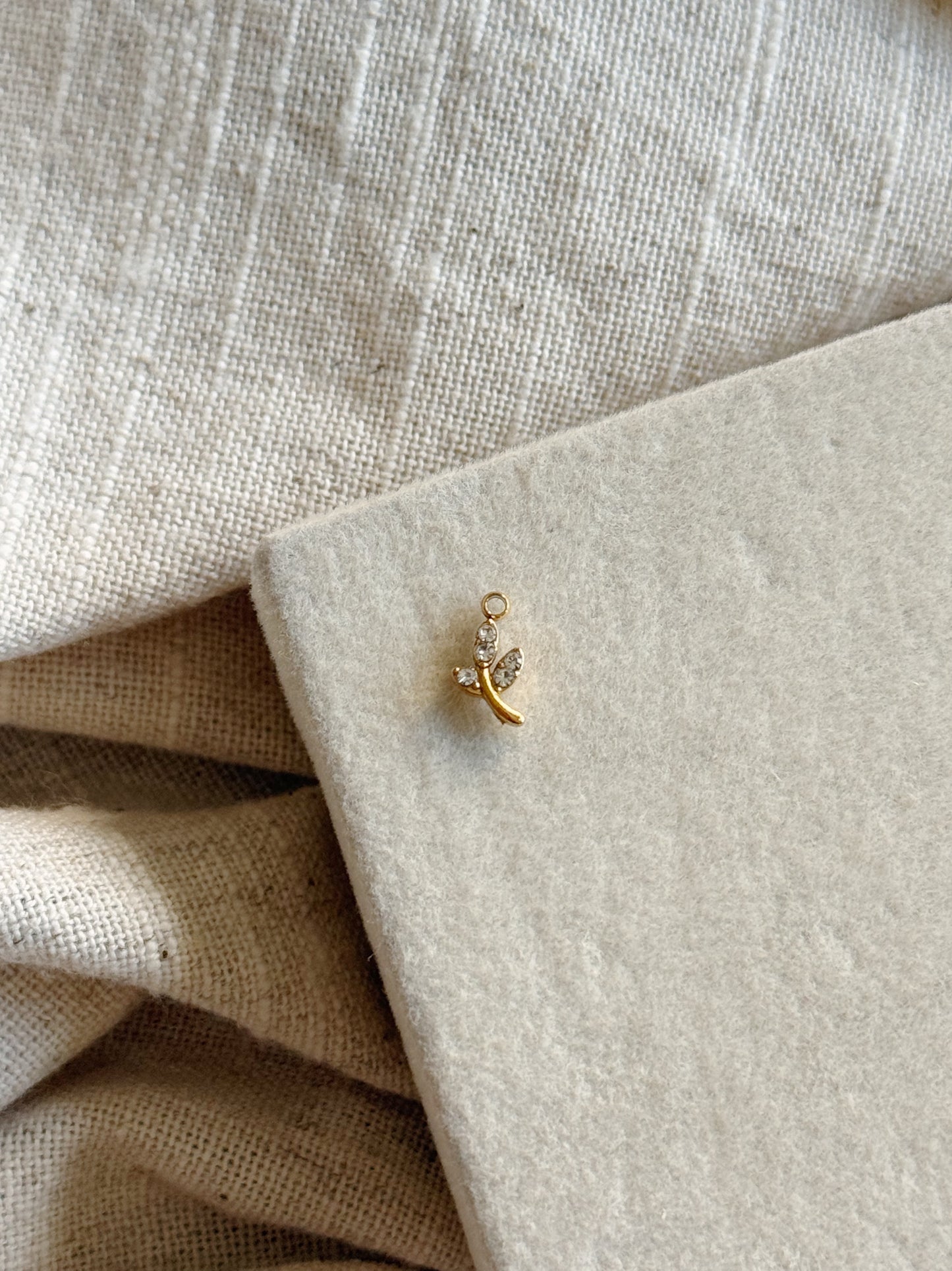 Mini Leaf Charm