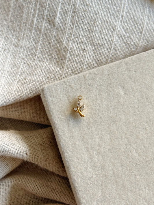 Mini Leaf Charm