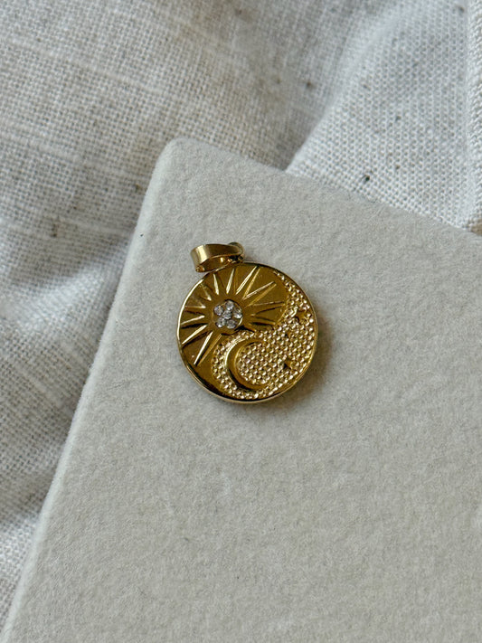 Moon & Sun Charm