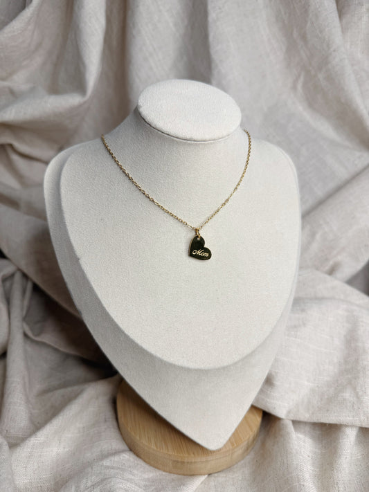 Gold Mom Necklace