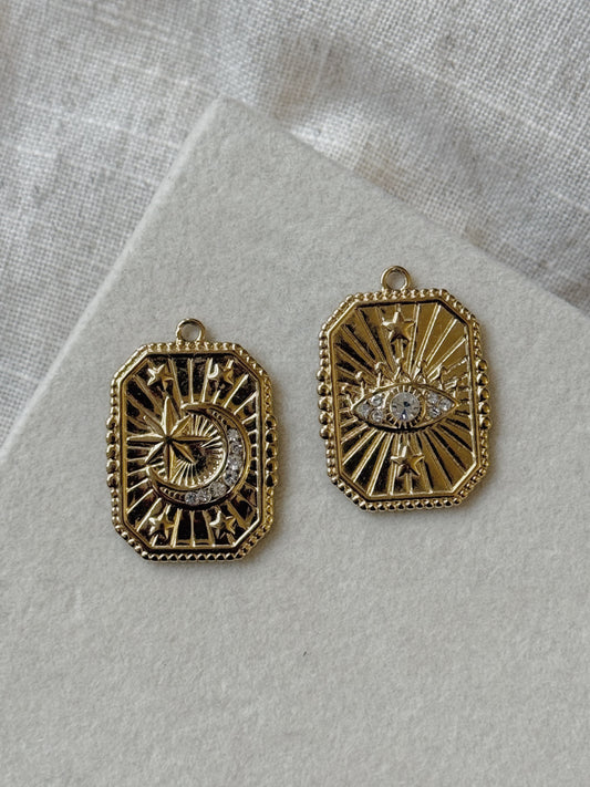 Bold Star & Eye Charms