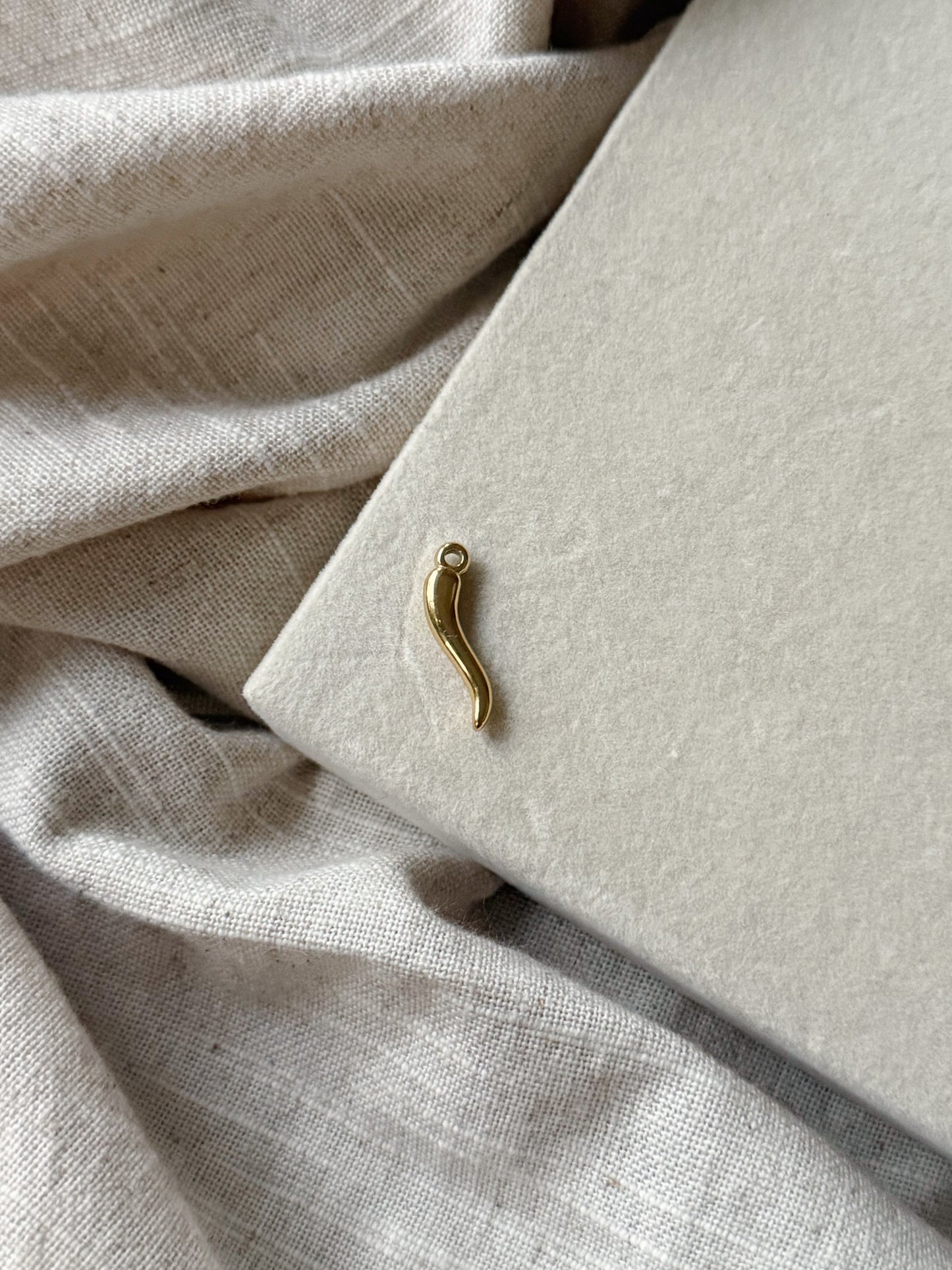 Gold Chilli Charm