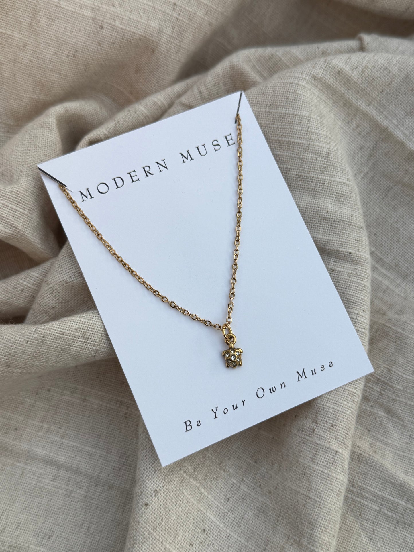 Mini Turtle Necklace