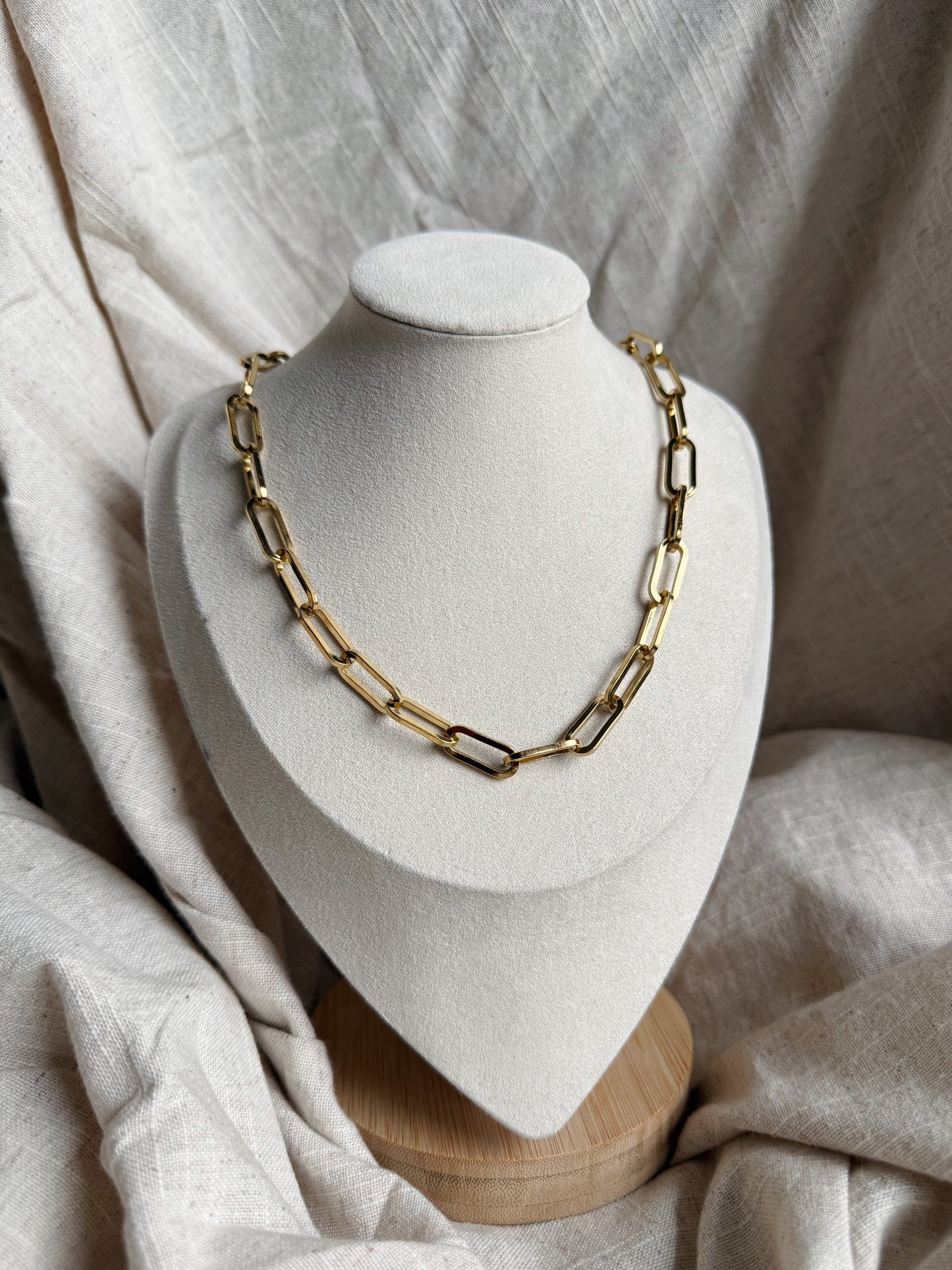 Bold Paperclip Necklace