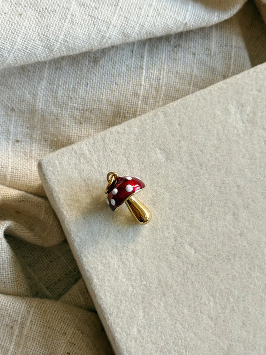 Red Mushroom Charm