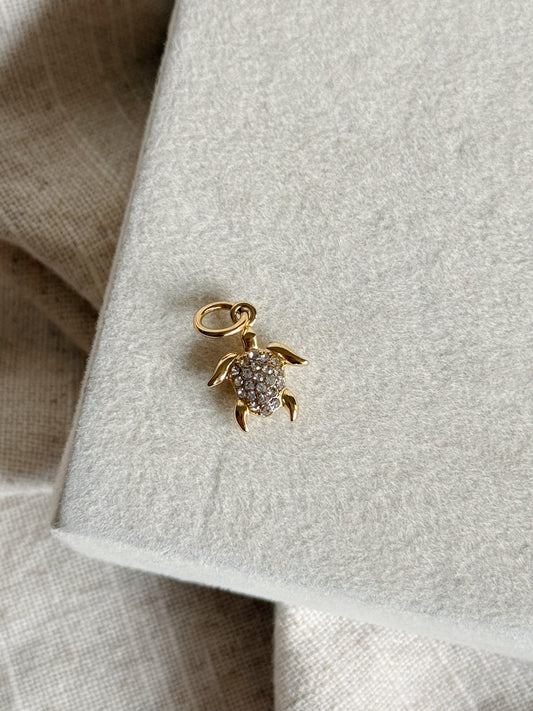 Gem Turtle Charm