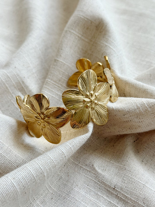 Floral Statement Bracelet