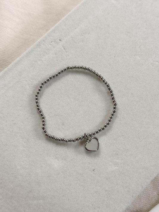 Silver Lovey Bracelet