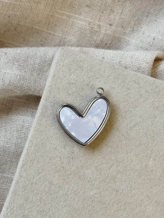 Silver Heart Charm