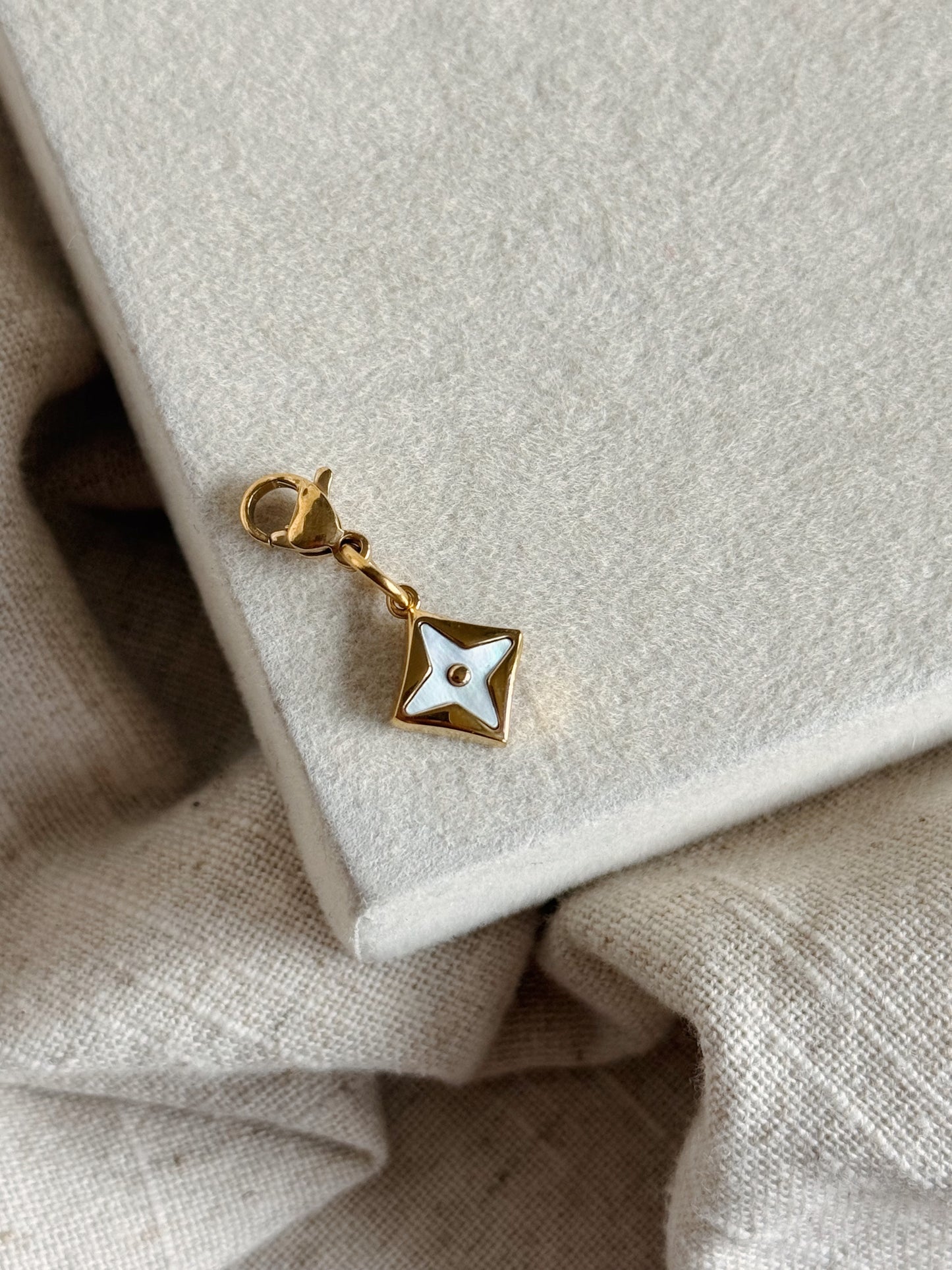 White Diamond Charm