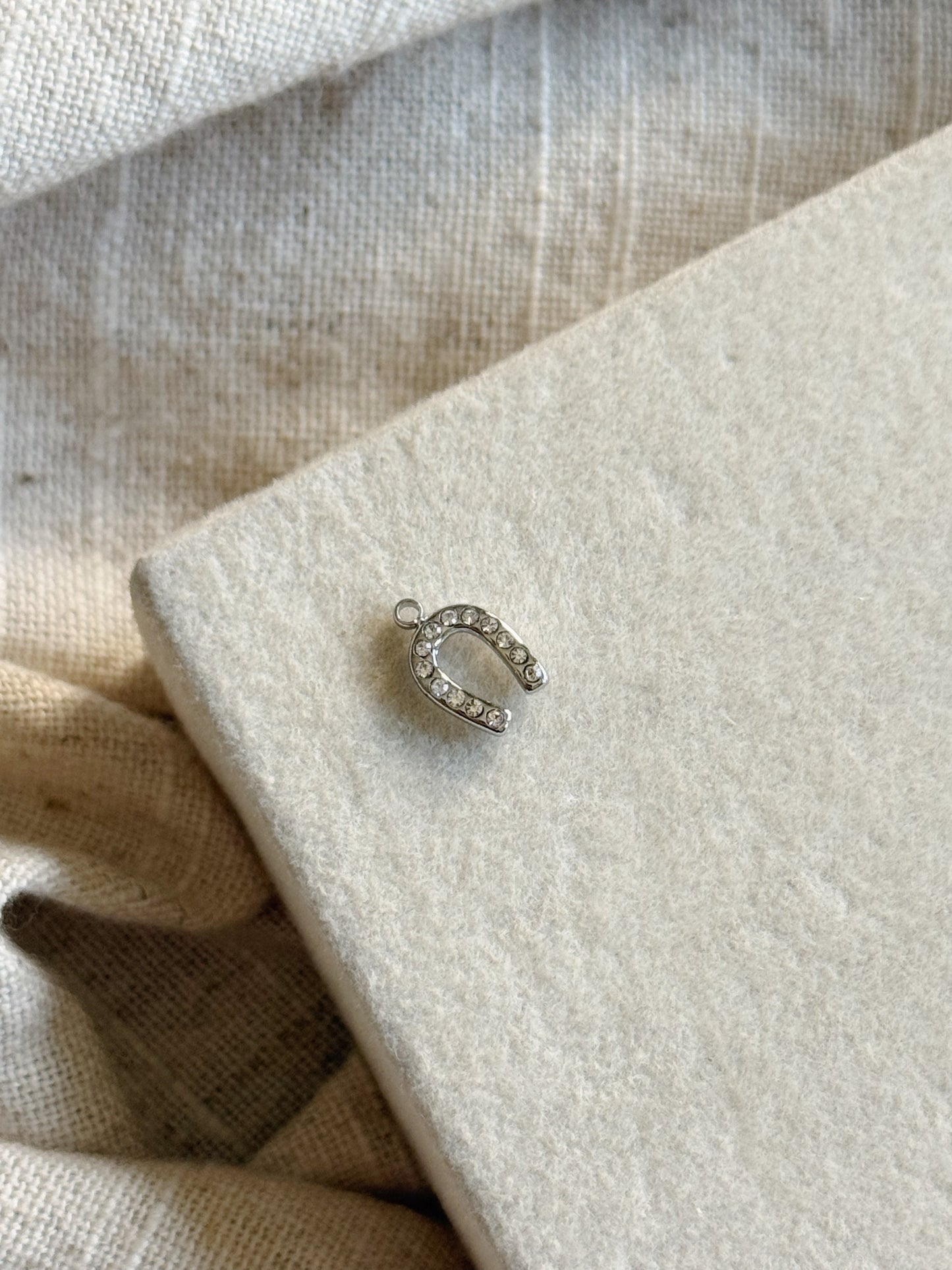 Mini Silver Horseshoe