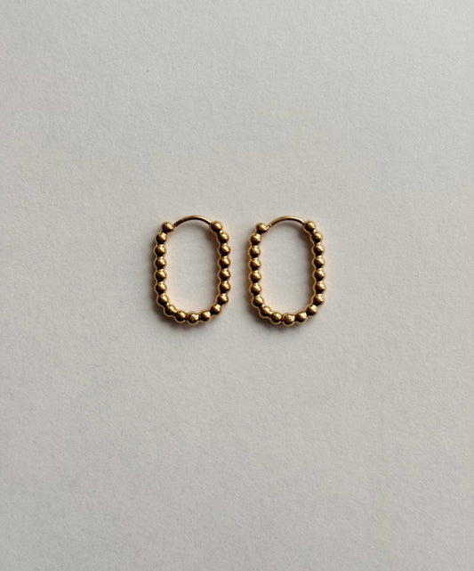 Beaded Bliss Hoops